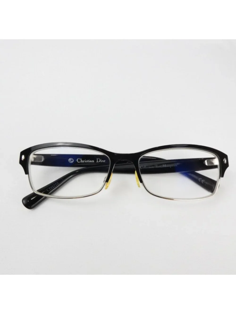 Christian Dior Eyeglasses Les Marquises Black Frame Rectangle CD3772 54-16-140